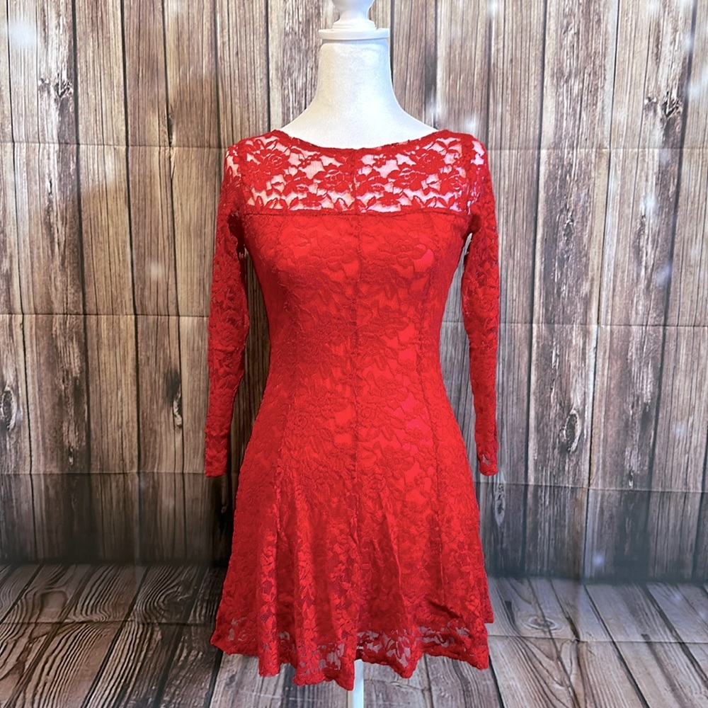 Red dress